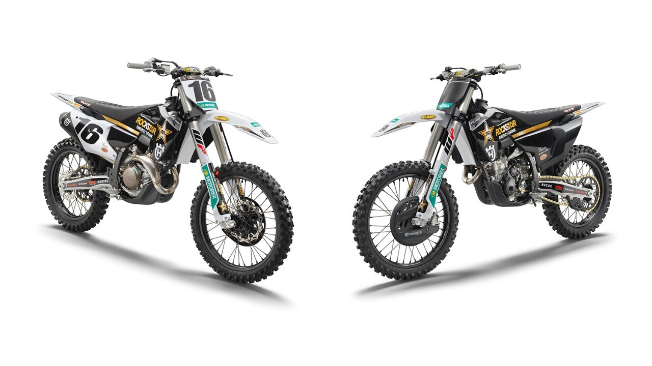 Husqvarna presenta le FC 250-450 Rockstar Edition 2022